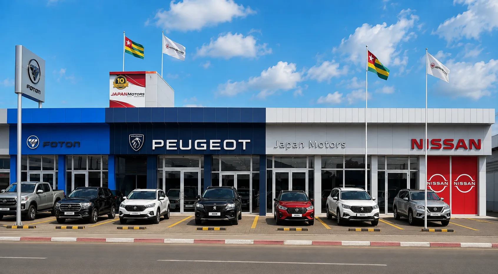 Japan Motors Togo, concessionnaire automobile à Lomé