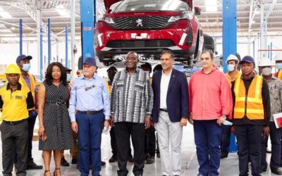 Stellantis présente ses premières Peugeot assemblées au Ghana